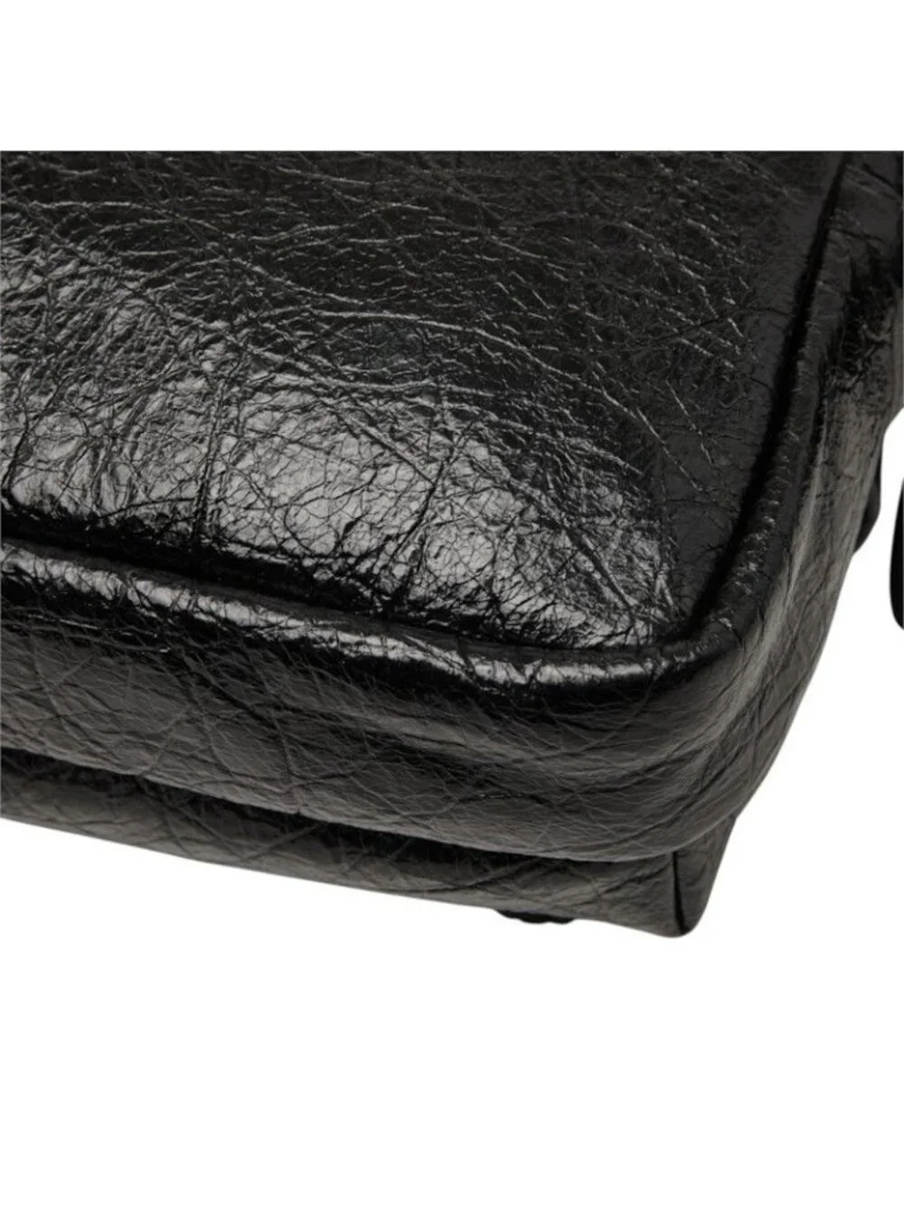 Balenciaga Explorer Camera Bag Crossbody Black Leather